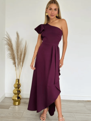 Night dress purple